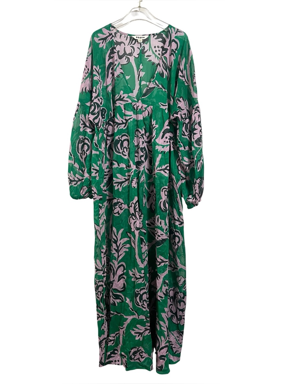 Boden Fiesta and Orchid Sarah Kaftan Maxi Dress - Picture 2 of 4